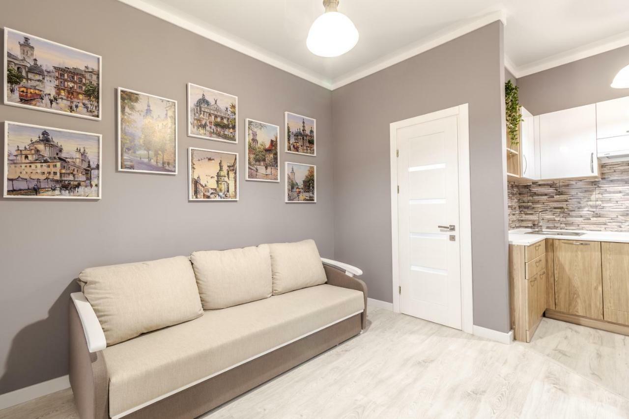 Modern Rus Apartman Lviv Kültér fotó