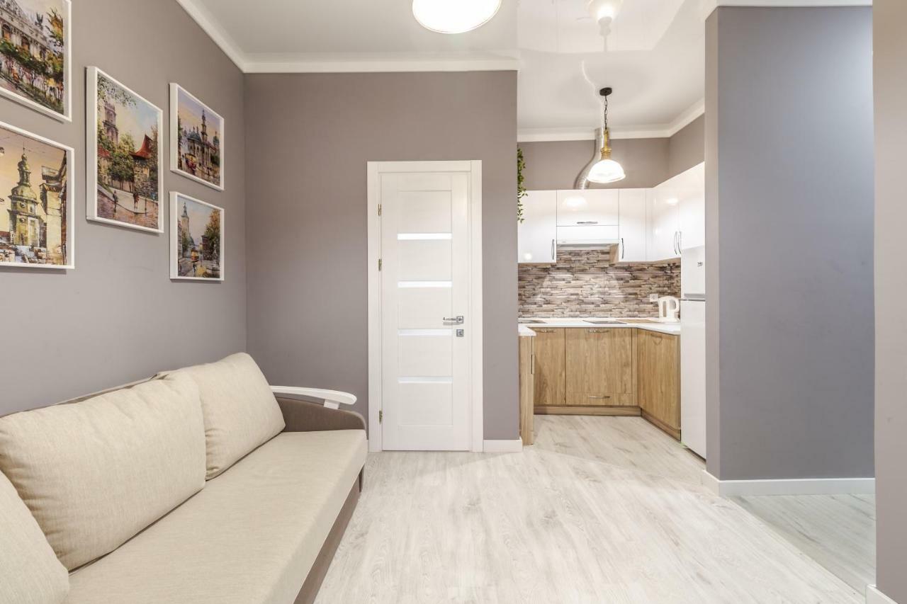 Modern Rus Apartman Lviv Kültér fotó