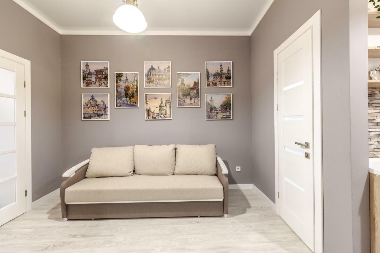 Modern Rus Apartman Lviv Kültér fotó