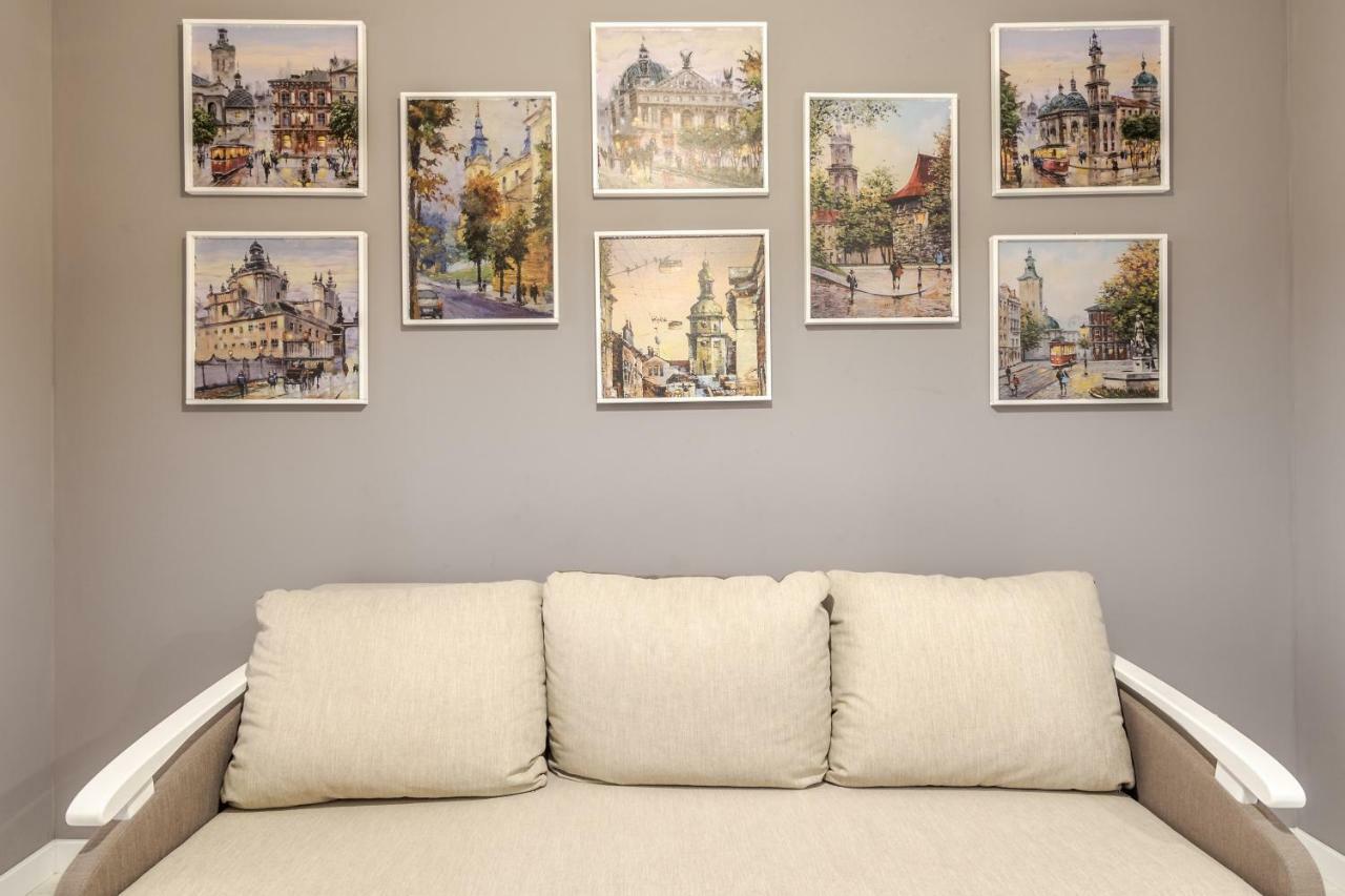 Modern Rus Apartman Lviv Kültér fotó